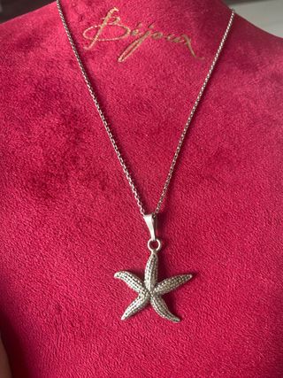 Collana con ciondolo a stella marina vintage 