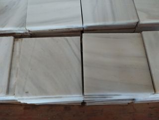 Baldosas de mármol Macael
