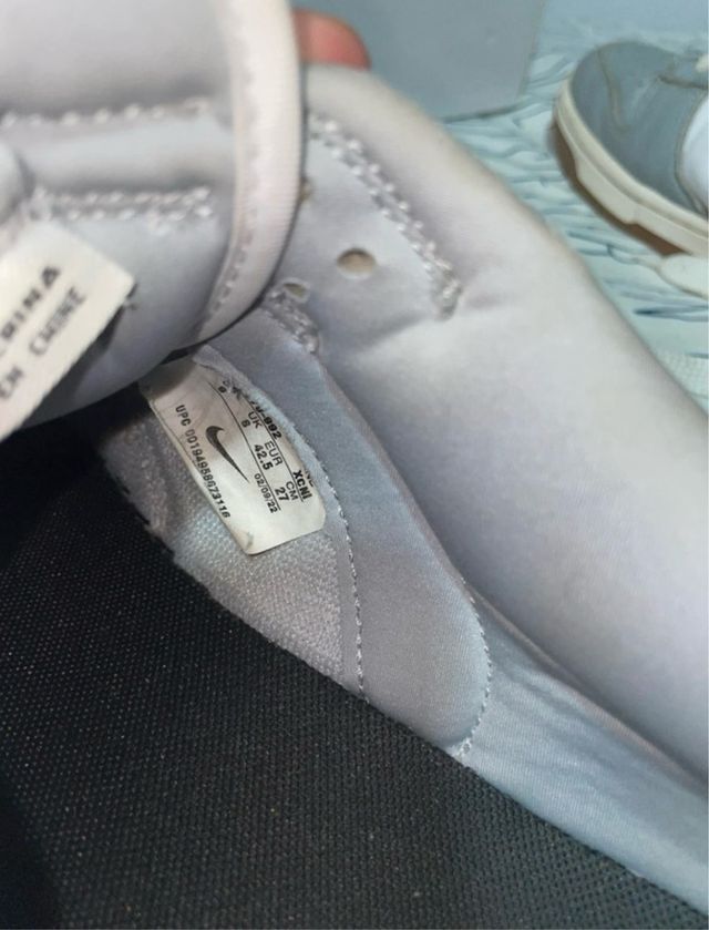 Zapatillas Nike Dunk Grises y Blancas