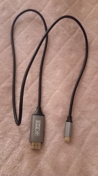 Cable USB-C a HDMI 4K UHD velocidad 4 k