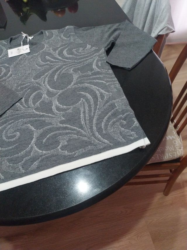 Maglione donna grigio