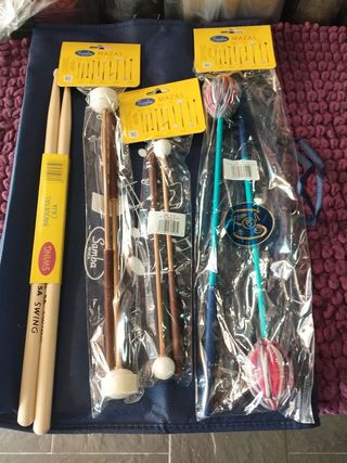 (Nuevas) Pack Mazas Estudiantes Samba (7001)