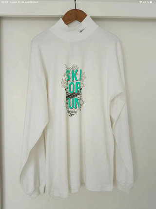 Camiseta Reebok Vintage Ski For Fun talla XL