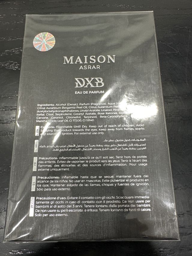 DXB MAISON ASRAR EDP 100ML