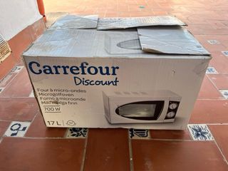 Microondas Carrefour Galan 17L Blanco