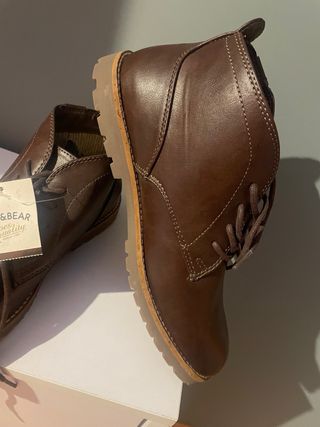 Botas marrones chico talla 41
