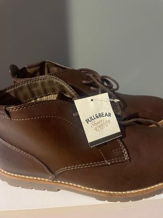 Botas marrones chico talla 41