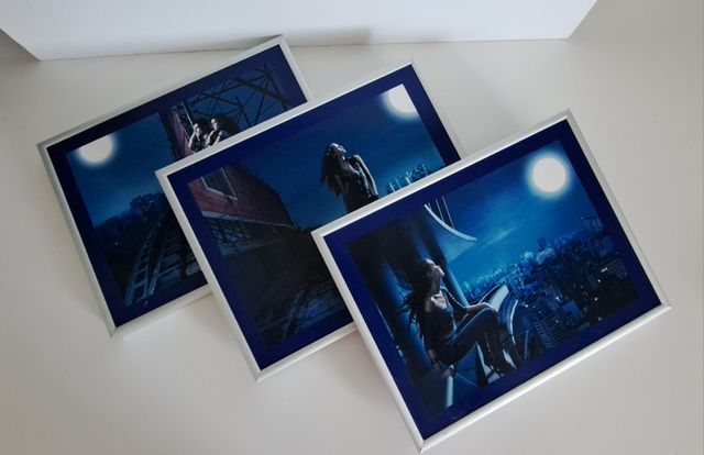 Cuadros Decorativos Noche Azul