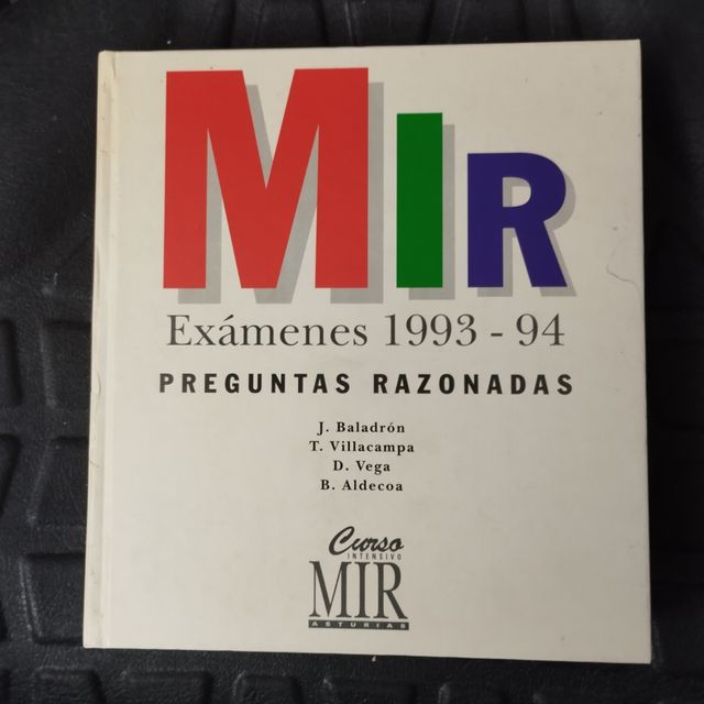 Mir exámenes 1993-1994 : preguntas razonadas