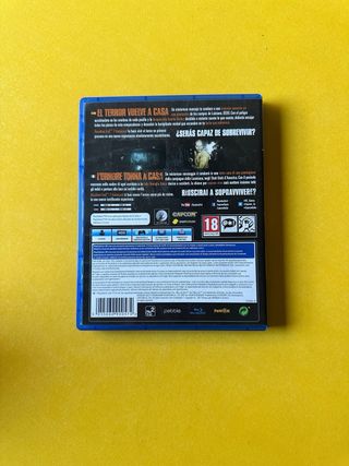 Resident Evil VII biohazard PS4