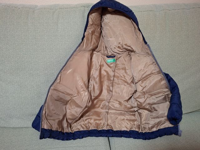 Abrigo acolchado niño Benetton Talla 4-5 años