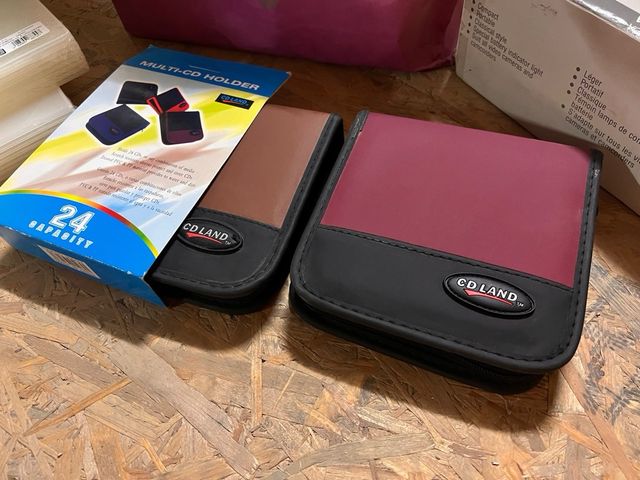 Lote Vintage: Video Vitan y CD Holder