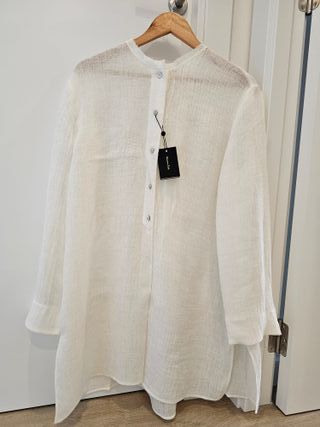 Camisón Massimo Dutti Blanco