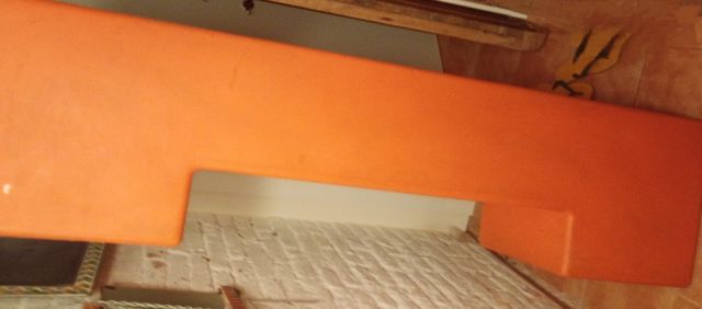 Banco Exterior Naranja Diseño Italiano