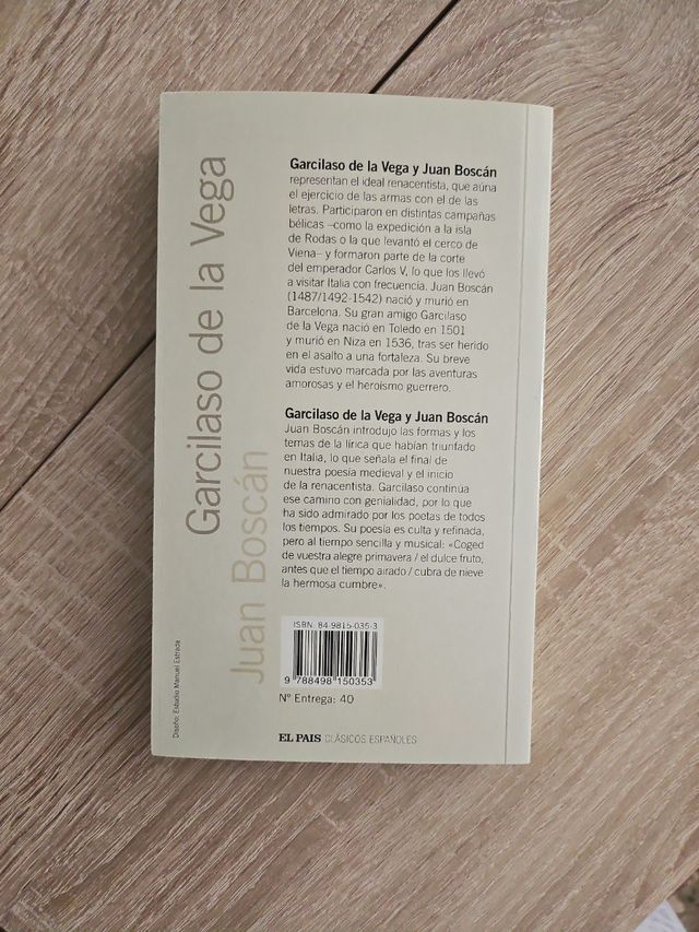 Garcilaso de la Vega y Juan Boscán