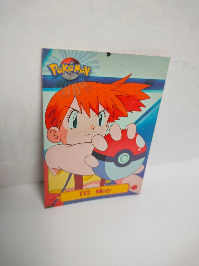 Carta Pokemon Topps TV3 Misty Anni 2000