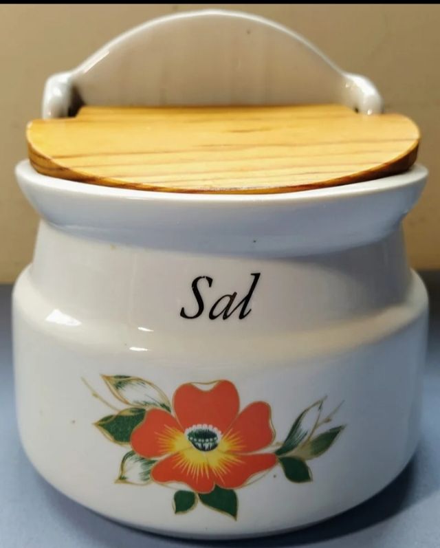 Tarros Cocina Flores Cerámica