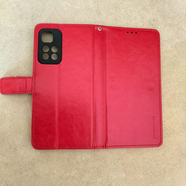 Funda móvil roja