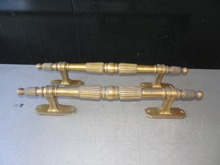 Tiradores de bronce antiguos