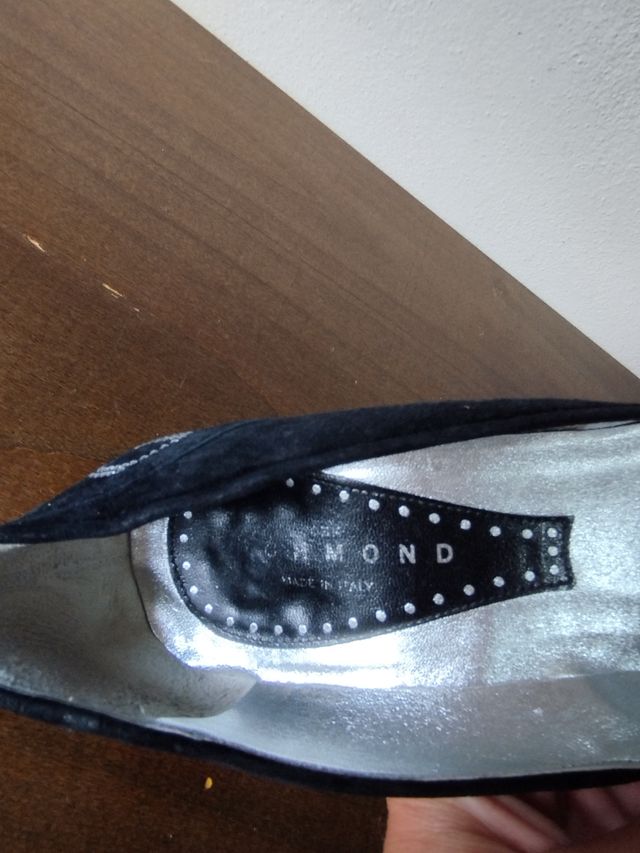 Scarpe décolleté John Richmond scamosciate nere