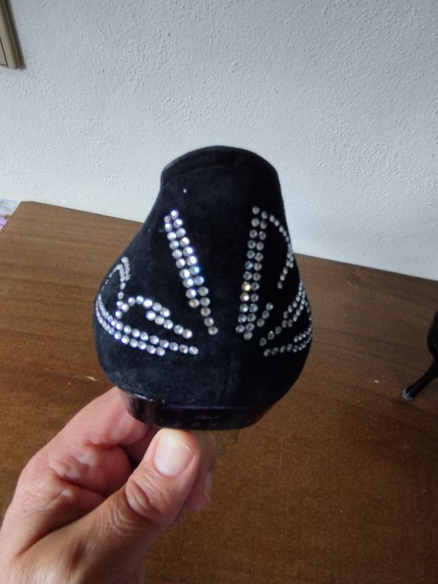 Scarpe décolleté John Richmond scamosciate nere