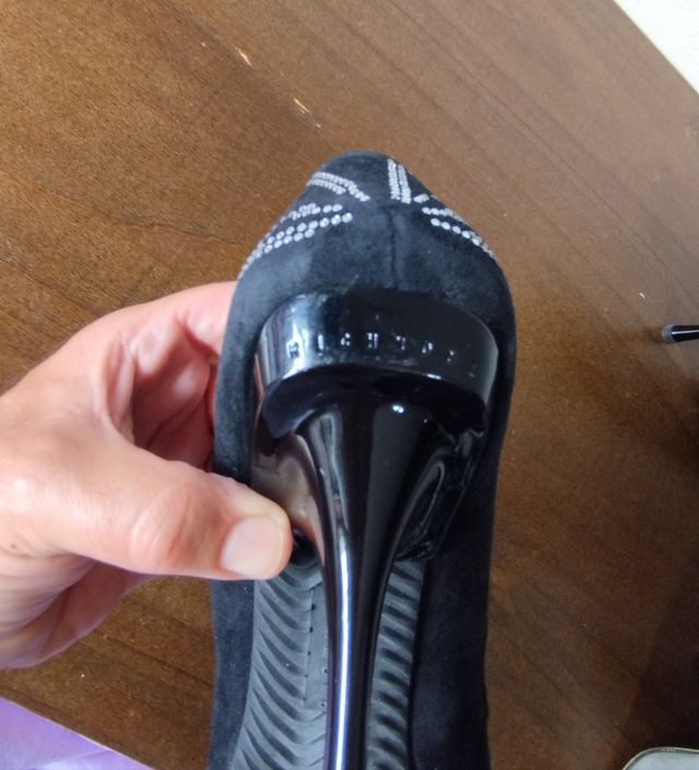 Scarpe décolleté John Richmond scamosciate nere