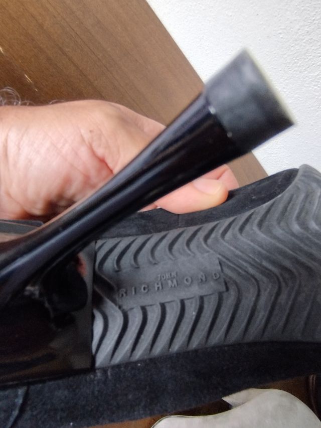 Scarpe décolleté John Richmond scamosciate nere