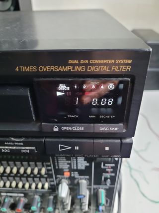 Reproductor CD Sony CDP-C500