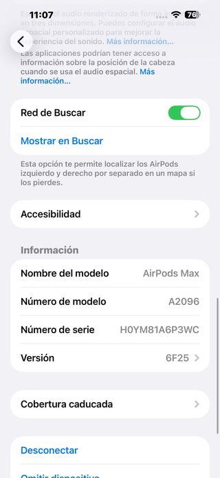 Apple AirPods MAX#A6P3WC