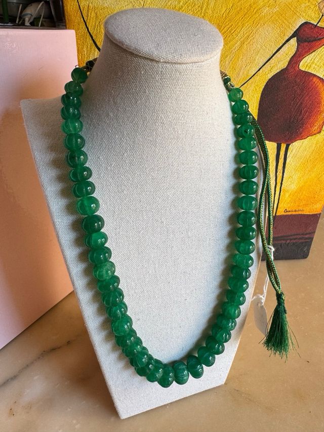 Collana Indiana in Smeraldo 