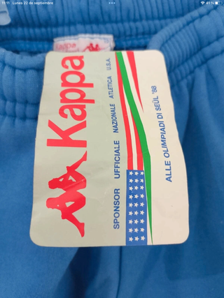 Chándal kappa olimpiadas Seúl talla 12 será una xs