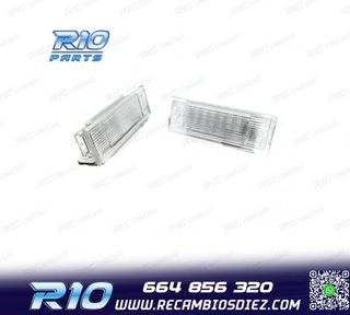 LUCES MATRÍCULA LED BMW X5 E53 99-06