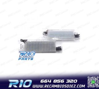 LUCES DE MATRÍCULA LED PARA OPEL ZAFIRA B 2005-2011