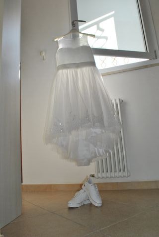 Abito prima comunione bianco