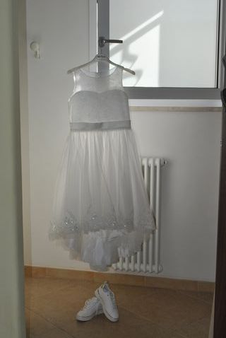 Abito prima comunione bianco