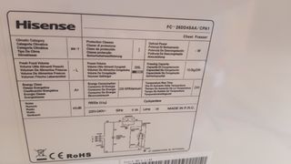 Arcón Congelador Hisense Blanco