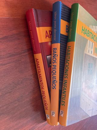 Pack de libros “ideas para decorar” 3 unidades