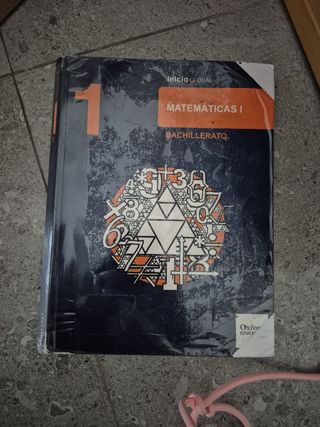 Libro Matemáticas I, 1.º Bachillerato. 