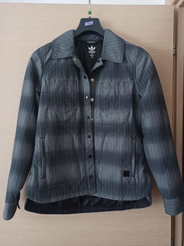 Giacca Adidas Unisex Grigia Taglia M