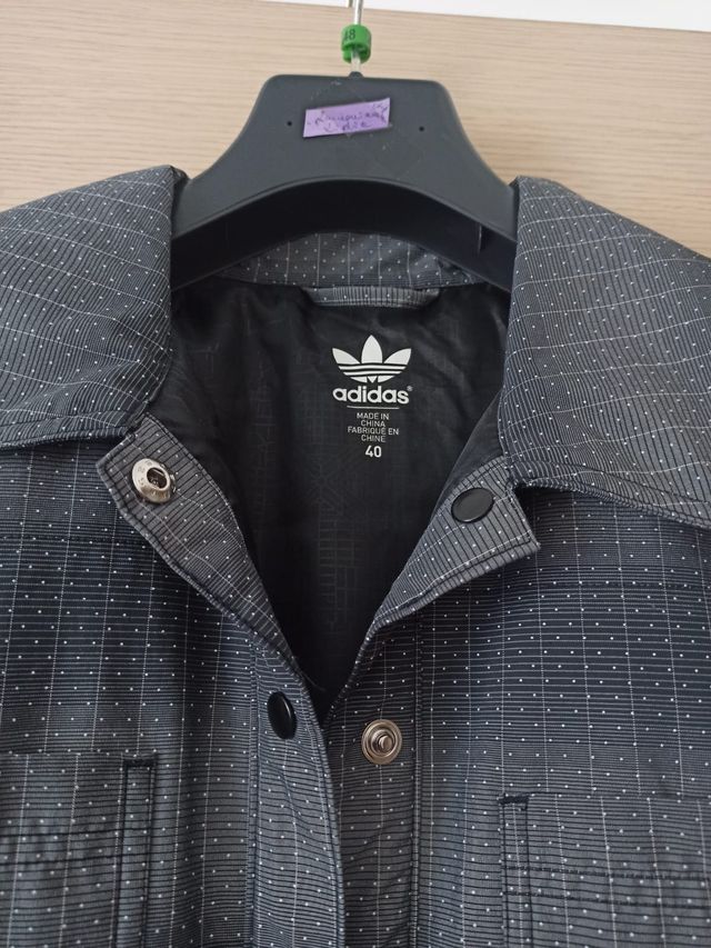 Giacca Adidas Unisex Grigia Taglia M