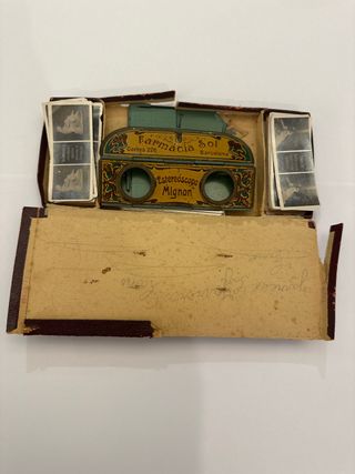 Visor Estereoscopo Mignon Lata Antiguo