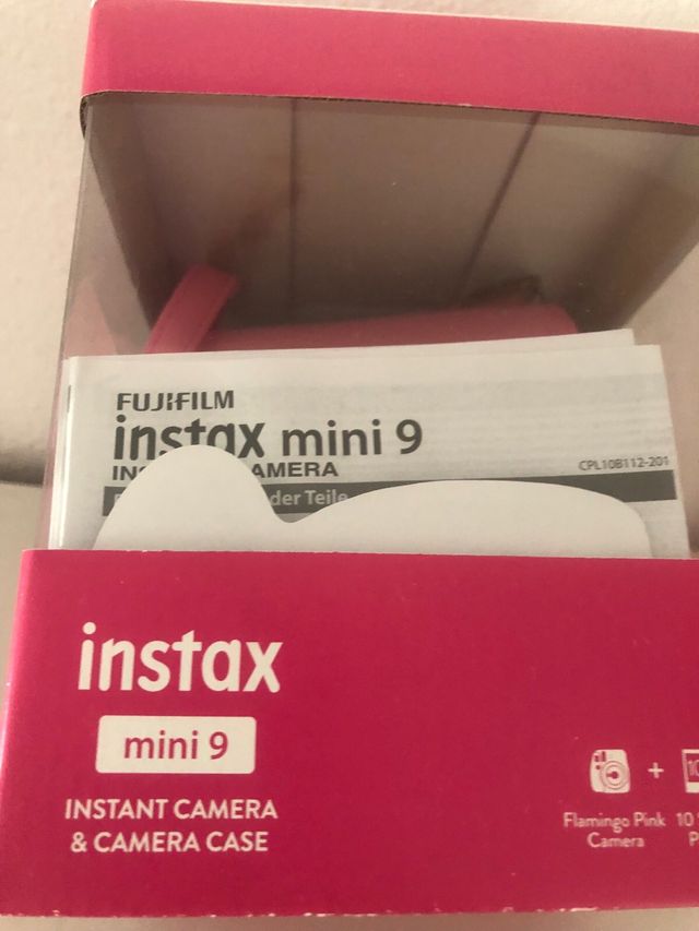 Fotocamera Fujifilm Instax Mini 9 rosa