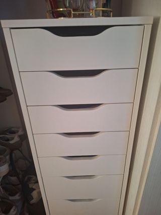 Cajonera blanca 7 cajones