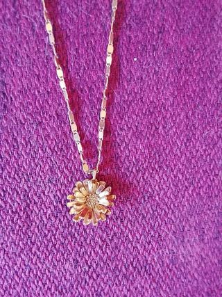 Collar Margarita Apodemia Dorado