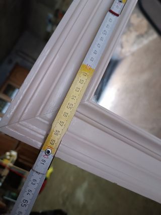 Specchio da parete bianco