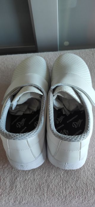 Zapatos Dian Mujer Blancos Nuevos