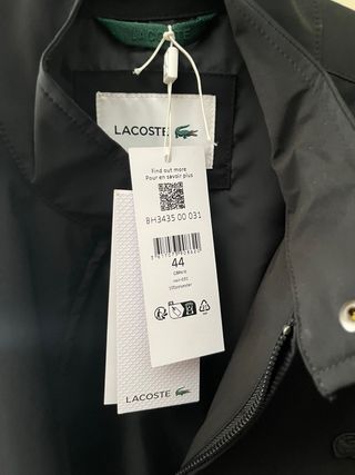 Giubbotto Lacoste Nero