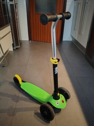 Patinete 3 ruedas Oxelo verde