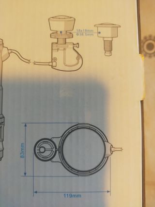 Válvula Doble Descarg Ibergrif  (leer descripción)