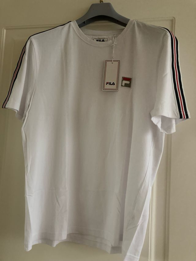 Maglietta Uomo Fila Cotone Nuova Tg L